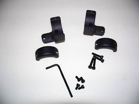DNZ Savage Medium Matte Black 2-Piece Base/Rings (2SF1TM)