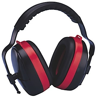 Elvex Maxi Muff Earmuff Red 28 dB (RHB35)