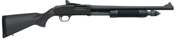 Mossberg 590A1 Compact Shotgun 51520, 12 Gauge, 18.5 in, 3 in Chmbr, Wood Stock, Black Finish