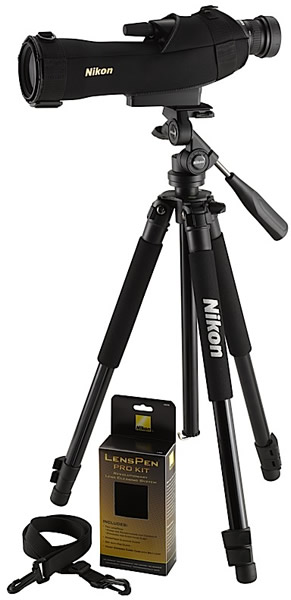 Nikon Prostaff 5 Spotting Scope 6981, 16-48x, 60mm, Black