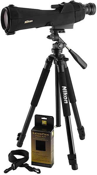 Nikon Prostaff 5 Spotting Scope 6982, 20-60x, 82mm, Matte Black