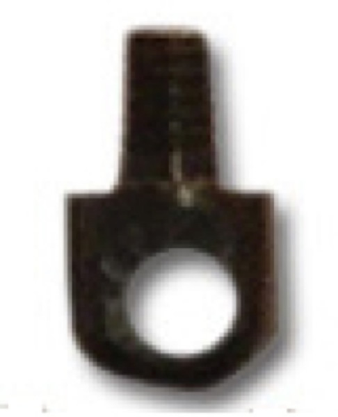 GrovTec 1/4 Machine Screw Swivel Studs 12-Pack Black (GTHM59)