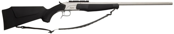 CVA Apex Center-Fire Rifle CR4510S, 35 Whelen, 25 in, Synthetic Stock, Stainless Barrel/Black Receiver Finish