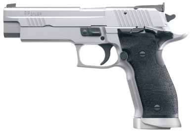 Sig P226 X-5 Pistol 226X59COMP10, 9mm, 5 in, Polymer Grip, Stainless Finish, 10 Rd