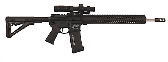 Colt Competition Pro AR-15 Rifle (CA Approved) CRP18CA, 223 Remington/5.56 NATO, 18", Magpul CTR Stock, Black Finish, 10 Rd