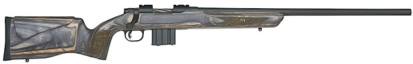 Mossberg Varmint Rifle 27723, 204 Ruger, 24 in Hvy BBL, Laminated Stock, Blue Finish
