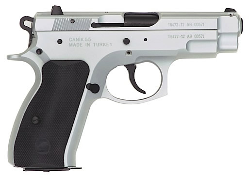 Tri-Star C-100 Semi-Auto Pistol 85023, 380 Automatic Colt, 3.9 in, Polymer Grip, Chrome Finish, 15 Rd