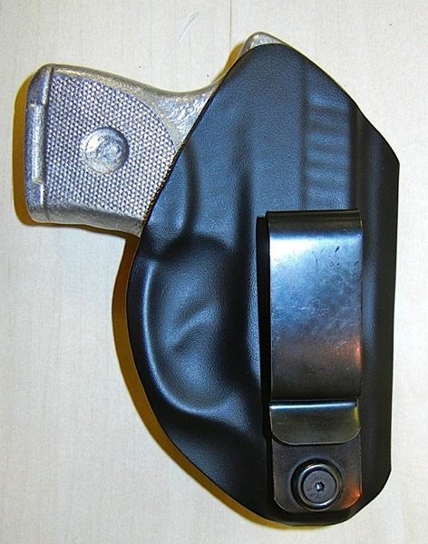 Looper Law Enforcement Betty Black Thermo Plastic RH Holster Fits S&W Shield Lasermax (9270SHIELD10)