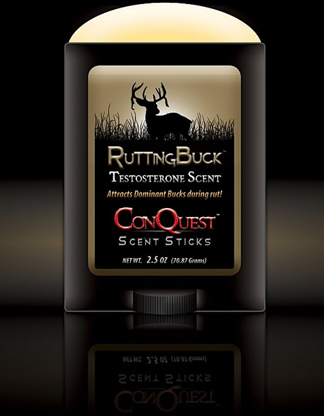 Conquest Scents Rutting Buck Scent Stick 2.5 oz (1249)