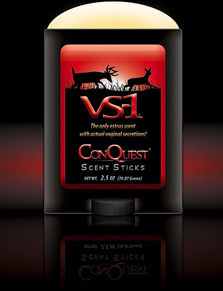 Conquest Scents VS-1 Scent Stick Whitetail 2.5 oz (1202)