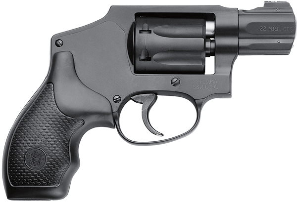 Smith & Wesson Classic Revolver 160351, 22 Magnum (WMR), 1.87 in, Synthetic Grip, Smooth/Textured Finish, 7 Rd