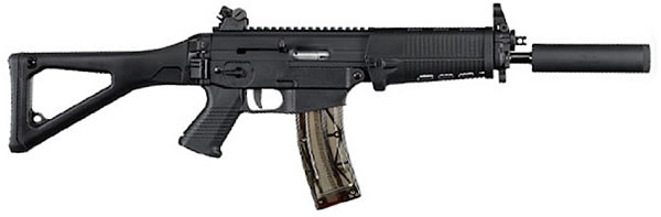 Sig 522 Lightweight Rifle R522LW16BCTT 22 Long Rifle, 16 in, Folding Stock, Black Finish, 25 Rd