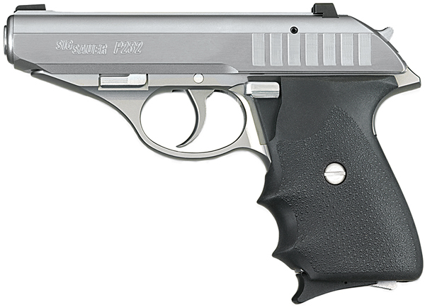 Sig P232 Pistol (MA Approved) 232M380SSS, 380 ACP, 3.6 in, Polymer Grip, Black Finish, Night Sights, 7 Rd