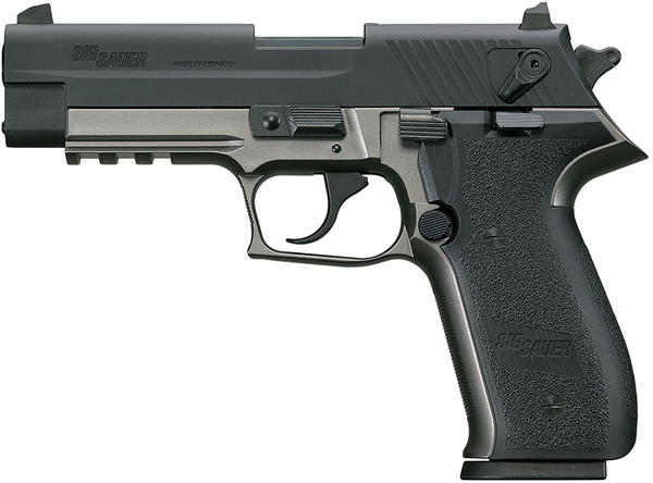 Sig Mosquito Reverse Pistol (MA Approved) MOSM22RT, 22 Long Rifle, 3.9 in, Polymer Grip, Two-Tone Finish, 10 Rd