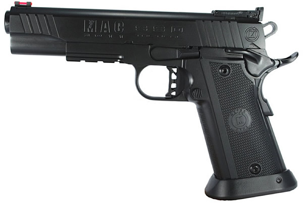 MetroArms 3011 SSD Pistol M30SD45C, 45 ACP, 5 in, Black Grip, Stainless Finish, 14 Rd
