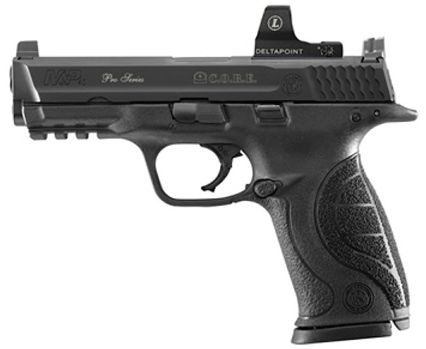 Smith & Wesson 40 Pro Optics Ready Pistol 178060, 40 S&W, 4.5 in, Interchangeable Palmswell Grip, Stainless Finish, 15 Rd