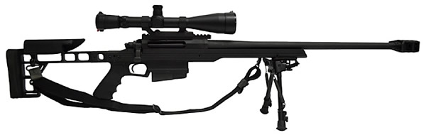 Armalite AR-30A1 Rifle 30A1B338, 338 Lapua Magnum, 26", Fixed Stock, Black Finish