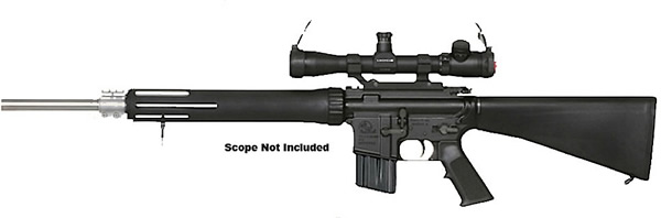 Armalite A4 (Ca Approved) Semi-Auto AR-15 Rifle15A4TBNCA, 223 Remington/5.56 NATO, 20", Synthetic Stock, Black Finish