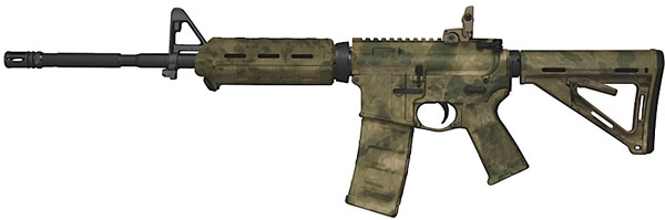 Colt 6920MP AR-15 Rifle LE6920MPFG, 223 Remington/5.56 NATO, 16.1", Retractable Stock, Finish