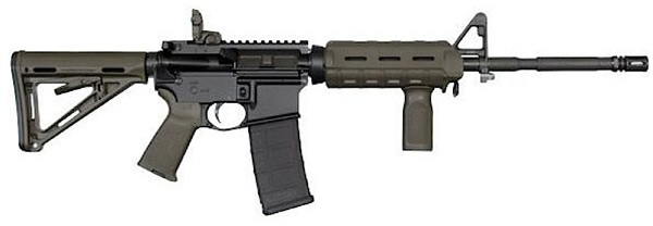 Colt Law Enforcement (CA Approved) AR-15 Rifle LE6920CMPOD, 223 Remington/5.56 NATO, 16.1", Collapsible Stock, OD Green Finish