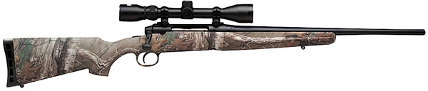 Savage Axis XP Rifle w/Scope 19974, 7mm-08 Remington, 22 in, Realtree Xtra Stock, Finish