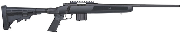 Mossberg Flex MVP Rifle 27743, 223 Remington/5.56 NATO, 20", Collapsible Stock, Blued Finish