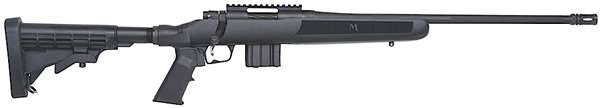 Mossberg Flex AR-15 Rifle 27745, 223 Remington/5.56 NATO, 20" Threaded, Collapsible Stock, Blued Finish