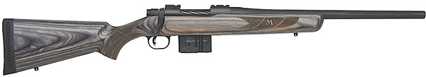 Mossberg Predator Rifle 27735, 308 Winchester, 20 in, Laminate Stock, Blued Finish