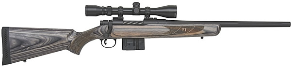 Mossberg Predator Rifle w/Scope 27737, 308 Winchester, 20 in, Laminate Stock, Blued Finish