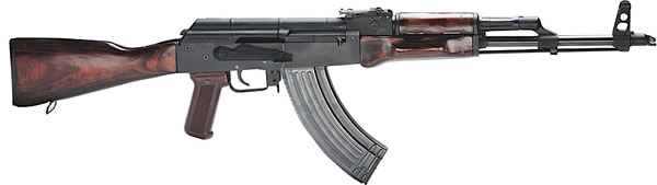 American Tactical AK-47 Milled Reciever Rifle GAT47M, 7.62mmX39mm, 16.5 in, Wood Stock, Black Finish