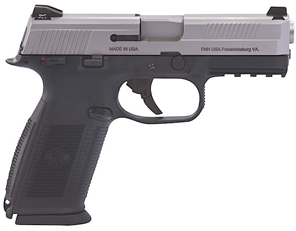 FN Herstal FNS-40 Pistol 66941, 40 S&W, 4 in, Polymer Grip, Stainless Finish, 14 Rd