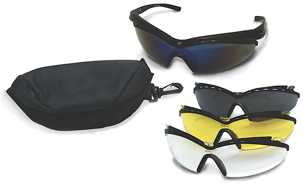 3M Peltor TacPac Arsenal Shooting/Sporting Glasses Kit (97089)
