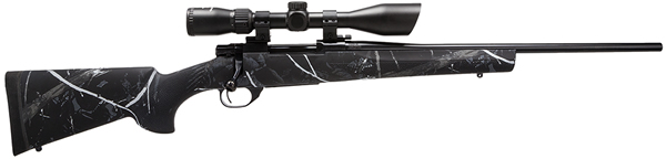 Howa Moonshine Youth Rifle w/Scope HMC26207HM, 243 Winchester, 20 in, Harvest Moon Stock, Black Finish