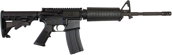 Diamondback DB-15 AR-15 Rifle DB15S, 223 Remington/5.56 NATO, 16 in, Collapsible Stock, Black Finish, 30 Rd