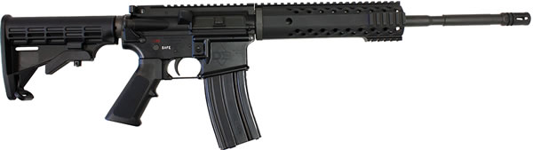 Diamondback 300BO Rifle DB15B300, 300 AAC Blackout, 16 in, Collapsible Stock, Black Finish, 30 Rd