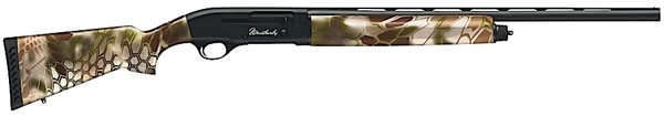 Weatherby Kryptek Youth Shotgun SA08KY2024PGM, 20 Gauge, 24 in, 3" Chmbr, Synthetic Stock, Blued Finish