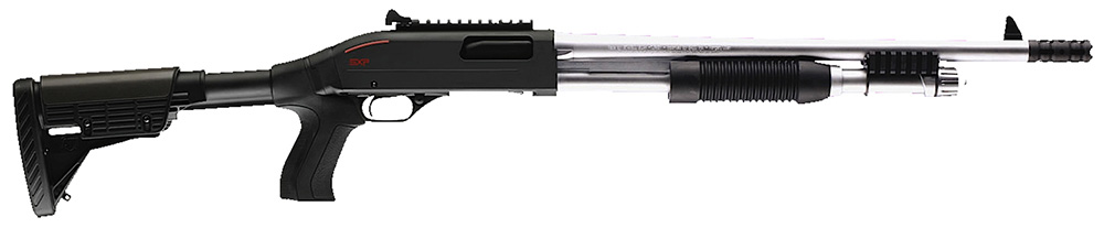 Winchester SXP Extreme Marine Defender Pump Shotgun, 12 Gauge, 18", 3" Chmbr, Pistol Grip Stock
