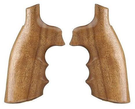 Hogue 10200 Goncalo Alves Wood Grips For Smith & Wesson K/L Frame Square Butt