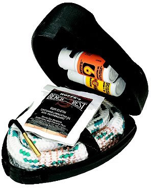 Hoppes 34002 .357/.38/9MM BoreSnake Soft-Sided Gun Cleaning Kit