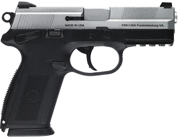 FN Herstal FNX-9 Pistol 66827, 9mm, 4 in, Black Polymer Grip, Stainless Finish, 17 Rd