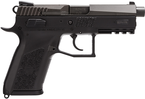 CZ P07 Duty Pistol 91185, 9mm, 3.8 in, Synthetic Grip, Black Finish, 16 Rd