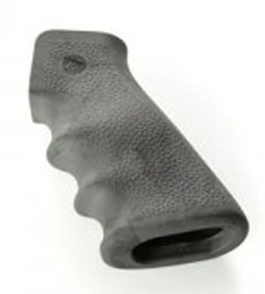 Hogue AR-15 Overmolded Rubber Grip w/Finger Grooves Matte Ghillie Green (15881)