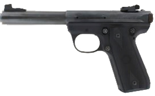 Hogue Ruger 22/45 RP Rubber Grip Panels Checkered W/Diamonds Black (82090)