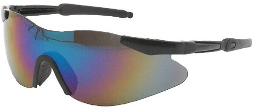 Radians Buckshot II Clear Glasses w/Sport Temples/Rubber Head Grips & Nose Pieces (BS8610CS)