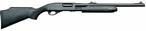 Remington 870 Express Deer Pump Shotgun 5097, 12 Gauge, 20", 3" Chmbr, Fully Rifled Barrel, Rifle Sights, Synthetic Stock
