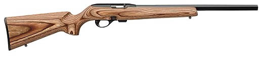 Remington 597 Autoloading Rifle 6581, 22 Magnum (WMR), 20", Brown Laminate Stock, Blue Finish, 8 Rds