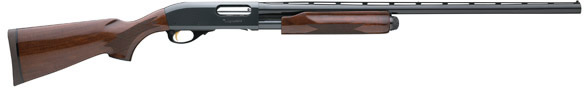 Remington 870 Wingmaster Light Weight Pump Shotgun R26949, 20 Gauge, 26", 3" Chmbr, Blue Barrel, Gloss Walnut Stock