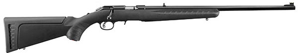 Ruger American Rimfire Rifle 8301, 22 LR, 22 in, Black Composite Stock, Black Finish, 10 Rd