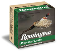 Remington Pheasant Loads PL126, 12 Gauge, 2-3/4", 1-1/4 oz, 1330 fps, #6 Lead Shot, 25 Rds/Bx