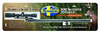 Mossberg 92010 Rifle Bore Barrel w/Cantilever Mount & 3-9X32 Scope, 20 Gauge, 24", 500